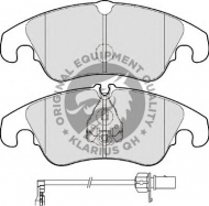 Комплект тормозных колодок QH Benelux BP1648