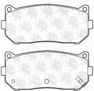 Комплект тормозных колодок QH Benelux BP1072