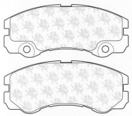 Комплект тормозных колодок QH Benelux BP1204
