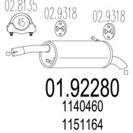 Амортизатор MTS 01.92280