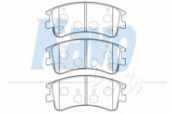 Комплект тормозных колодок KAVO PARTS BP-4551