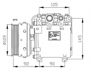 Компрессор NRF 32049G