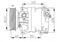 Компрессор NRF 32169G