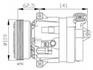 Компрессор NRF 32421G