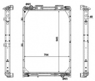 Теплообменник NRF 509537
