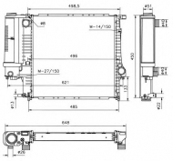 Теплообменник NRF 51360