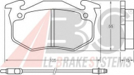 Комплект тормозных колодок A.B.S. 36525 OE