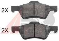 Комплект тормозных колодок A.B.S. 37673