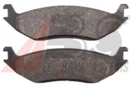 Комплект тормозных колодок A.B.S. 38967