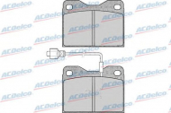 Комплект тормозных колодок ACDelco AC058147D