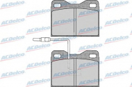 Комплект тормозных колодок ACDelco AC058148D