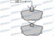 Комплект тормозных колодок ACDelco AC0581699D