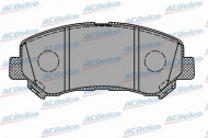Комплект тормозных колодок ACDelco AC845981D