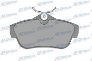 Комплект тормозных колодок ACDelco AC858381D