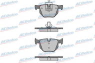 Комплект тормозных колодок ACDelco AC860281D