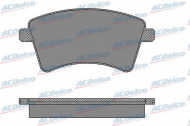 Комплект тормозных колодок ACDelco AC869481D