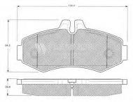Комплект тормозных колодок FLENNOR FB210270