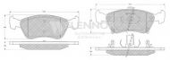 Комплект тормозных колодок FLENNOR FB210391