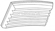 Ремень FLENNOR 6PK2513