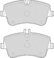 Комплект тормозных колодок NECTO FD6962A