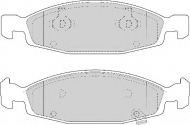Комплект тормозных колодок NECTO FD6953A