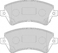 Комплект тормозных колодок NECTO FD6964A