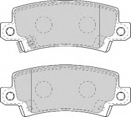 Комплект тормозных колодок NECTO FD6965A