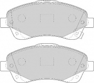 Комплект тормозных колодок NECTO FD7109A