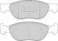 Комплект тормозных колодок NECTO FD7076A