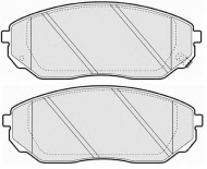 Комплект тормозных колодок NECTO FD7148A