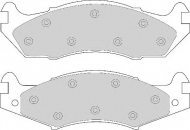 Комплект тормозных колодок NECTO FD6507A