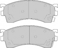 Комплект тормозных колодок NECTO FD6600A