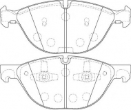 Комплект тормозных колодок NECTO FD7369A