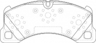 Комплект тормозных колодок NECTO FD7351A