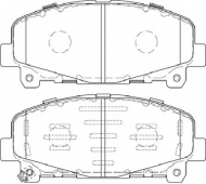 Комплект тормозных колодок NECTO FD7460A
