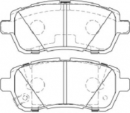 Комплект тормозных колодок NECTO FD7466A