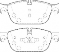 Комплект тормозных колодок NECTO FD7485A