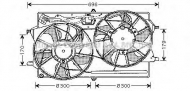 Вентилятор AVA QUALITY COOLING FD7510