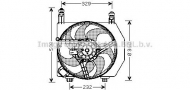 Вентилятор AVA QUALITY COOLING FD7525