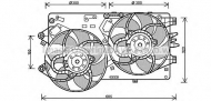 Вентилятор AVA QUALITY COOLING FT7554