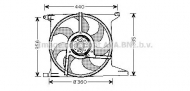 Вентилятор AVA QUALITY COOLING OL7512