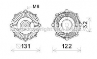 Сцепление AVA QUALITY COOLING TOC587