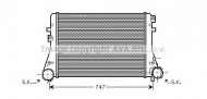 Теплообменник AVA QUALITY COOLING VWA4227