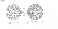 Сцепление AVA QUALITY COOLING MEC253