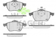 Комплект тормозных колодок KAGER 35-0213