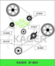 Ременный комплект KAGER 27-5021