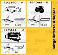 Щетка стеклоочистителя SWF 132400