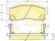 Комплект тормозных колодок GIRLING 6107329
