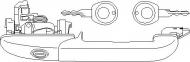 Ручка TOPRAN 108 481