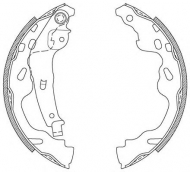 Комлект тормозных накладок OPEN PARTS BSA2104.00